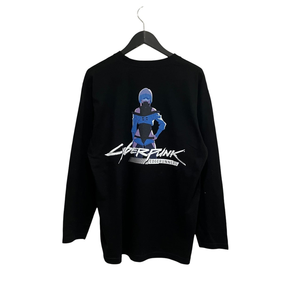 NO BRAND LUCY サイバーパンクプリントカットソー 古着・中古-2枚目のアイテム画像