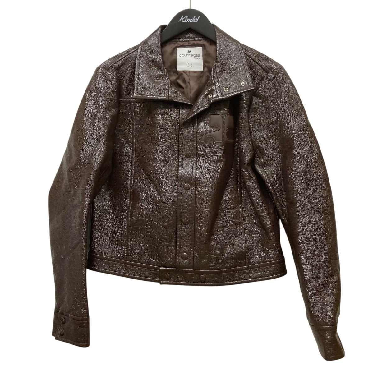 courreges(クレージュ) シャイニービニールジャケットCM2111CR15