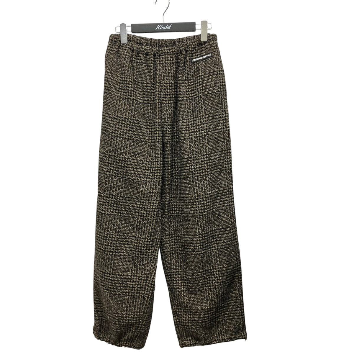 Tweed Hound Relaxチェックイージーパンツ123545786