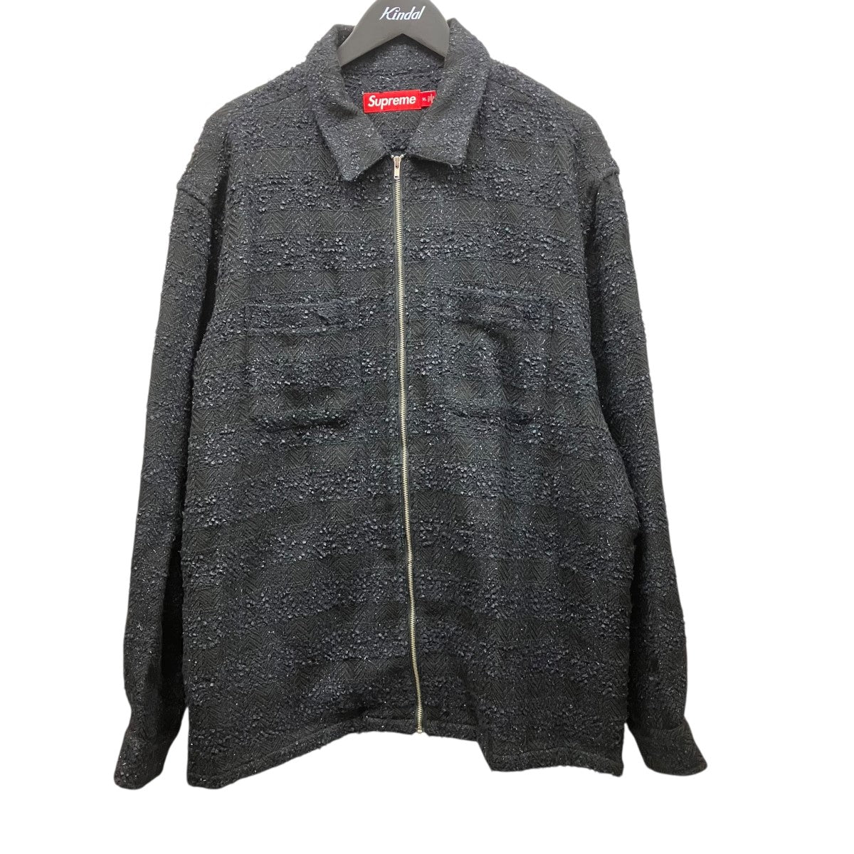 Supreme(シュプリーム) 24AWブークレジップアップシャツBoucle Zip Up