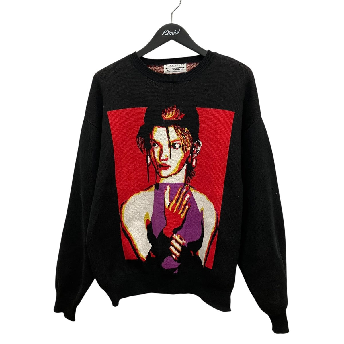 NINA SWEATERグラフィックニットセーターFS1609