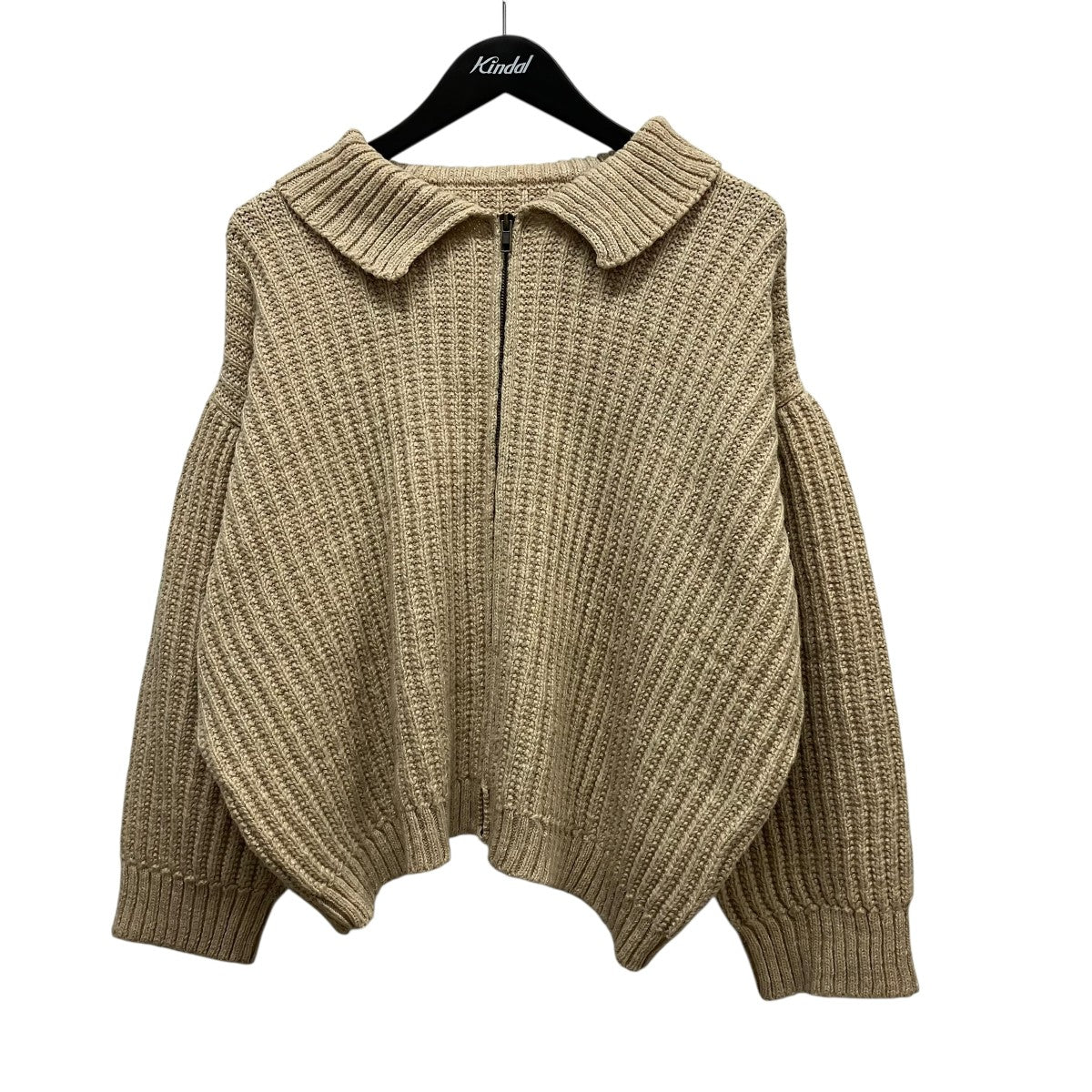 24SSDISTORTED KNIT ZIP SWEATERジップアップニットジャケットS67HP0026