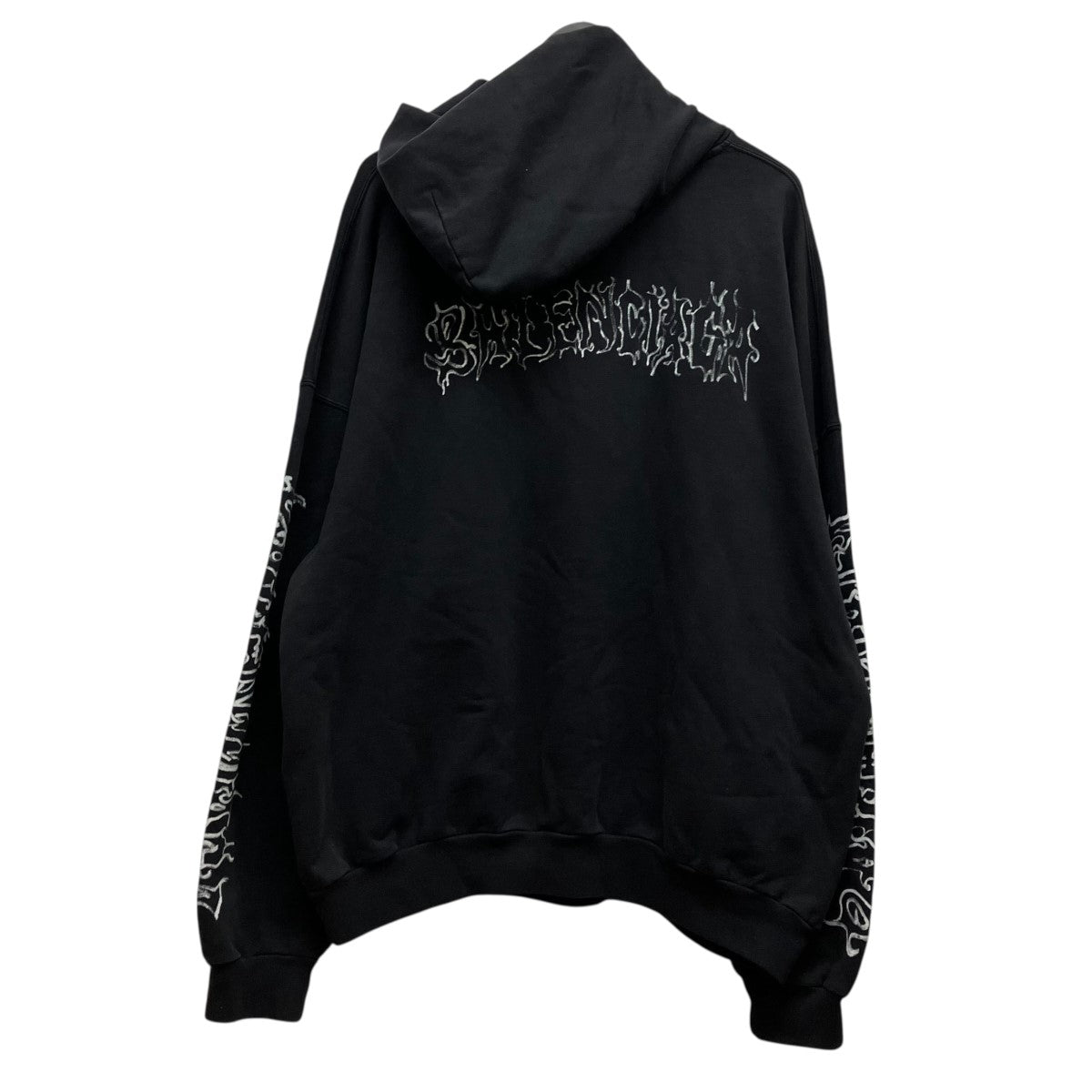 ロゴプリントフーデッドパーカー739024 TPV04