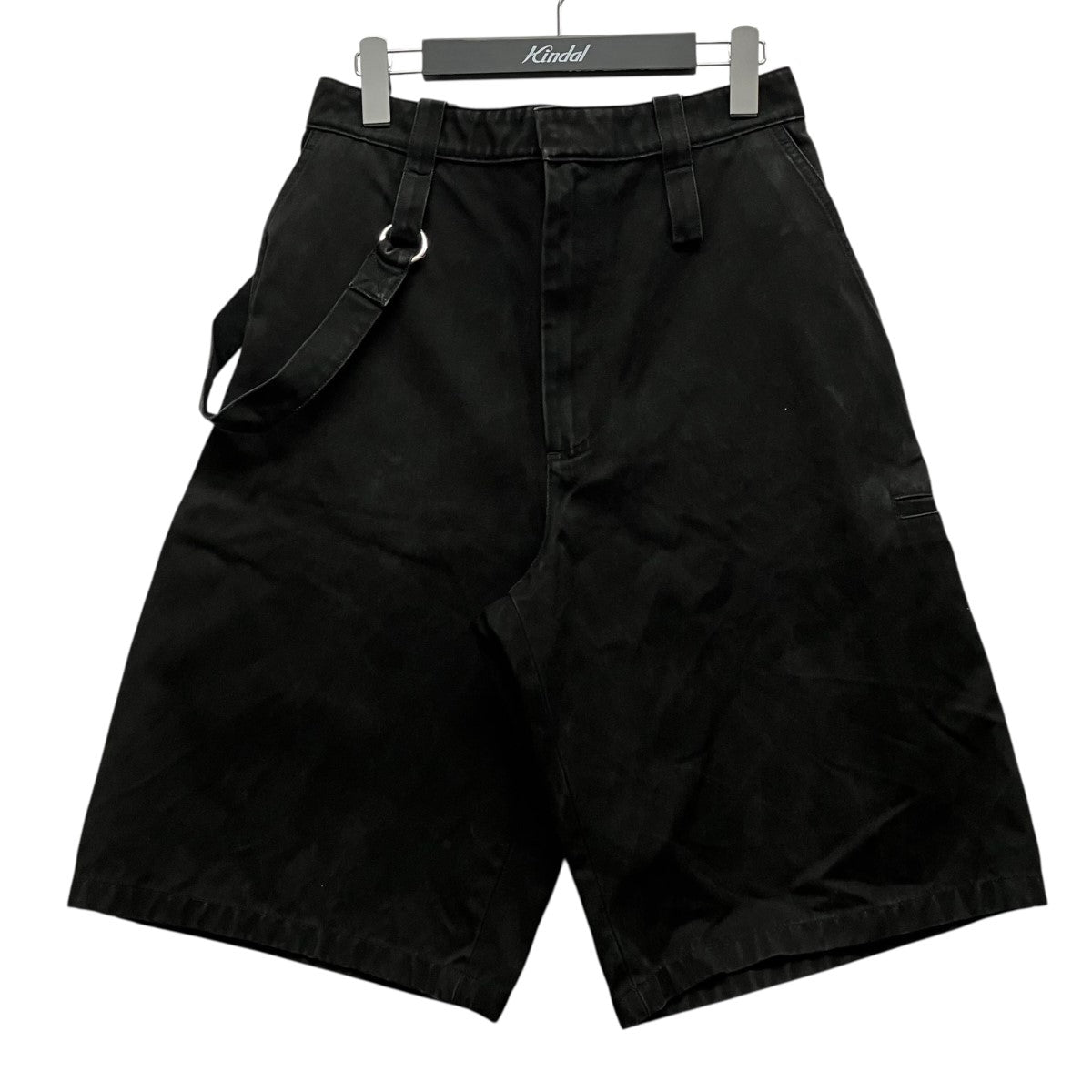 23SSストラップ付きハーフデニムパンツ725846 V0XK0