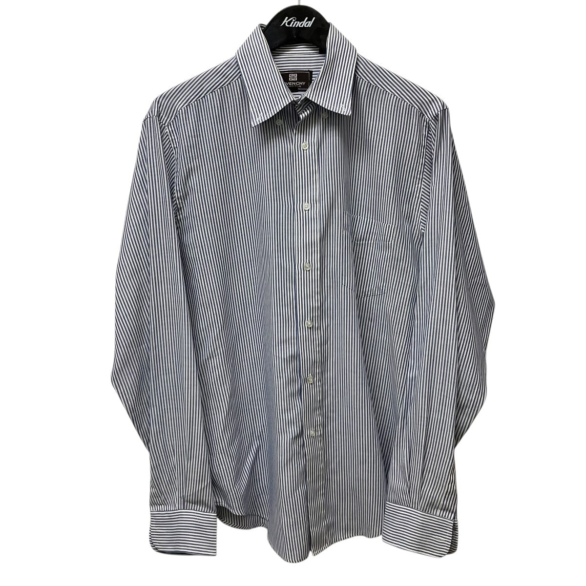 GIVENCHY(ジバンシィ) ストライプシャツ ブルー サイズ 34/35｜【公式