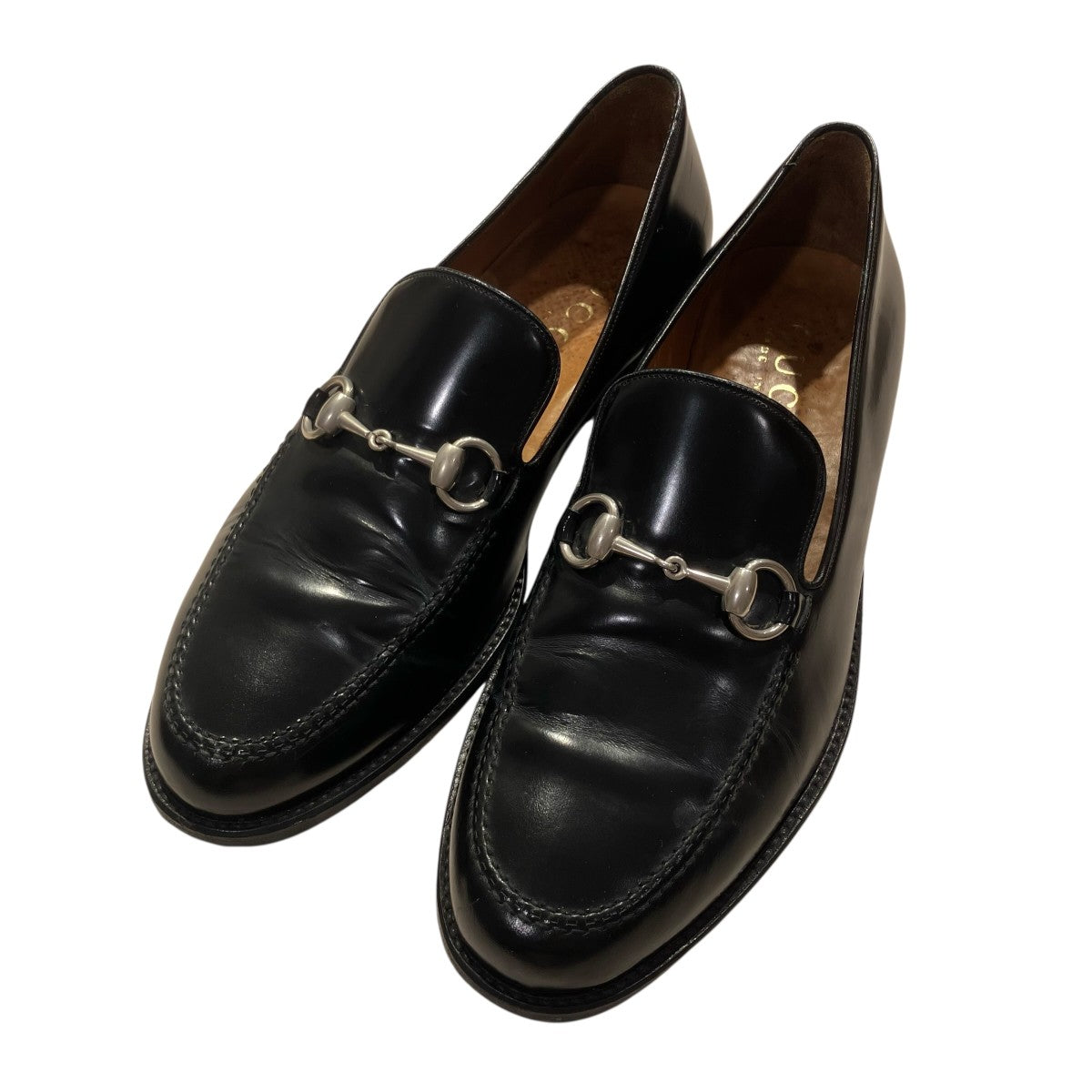 グッチ　ホースビットローファー　レザー　ブラック　110 1372 9D GUCCI(グッチ) ホースビットローファー110-1378 110-1378 ブラック