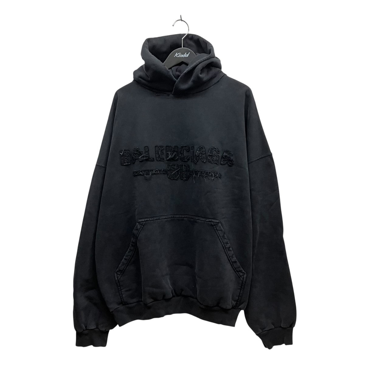BALENCIAGA(バレンシアガ) 25SSウォッシュドロゴパーカー821861 TSVA1