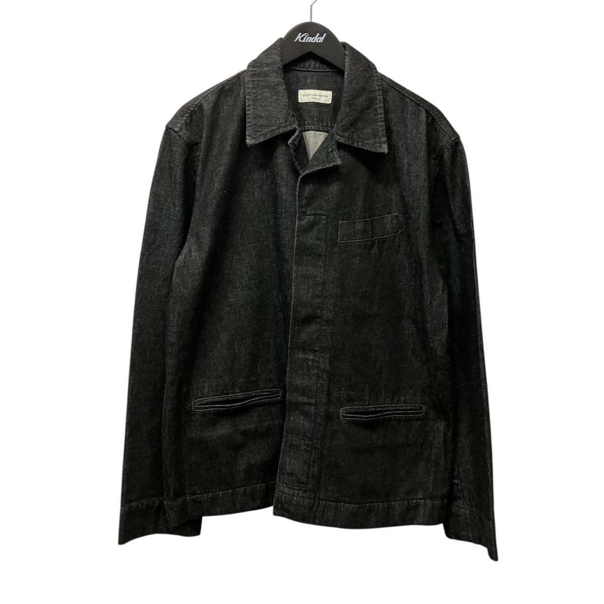DRIES VAN NOTEN(ドリスヴァンノッテン) デニムカバーオール ブラック