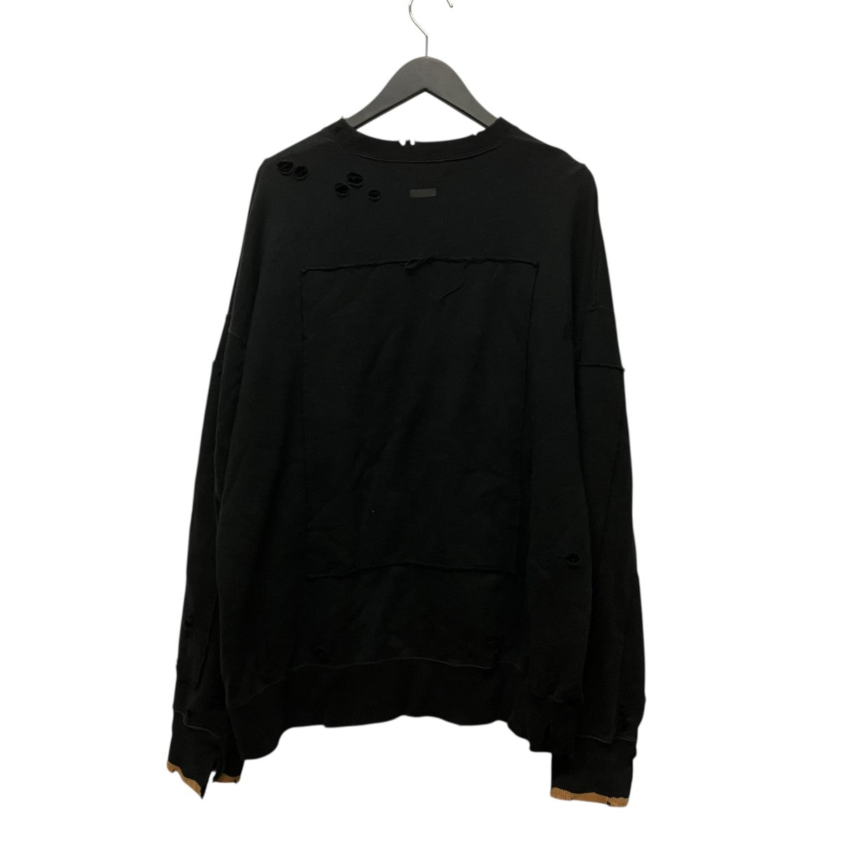 OVERSIZED REBUILD SWEAT LSダメージ加工スウェットST.682
