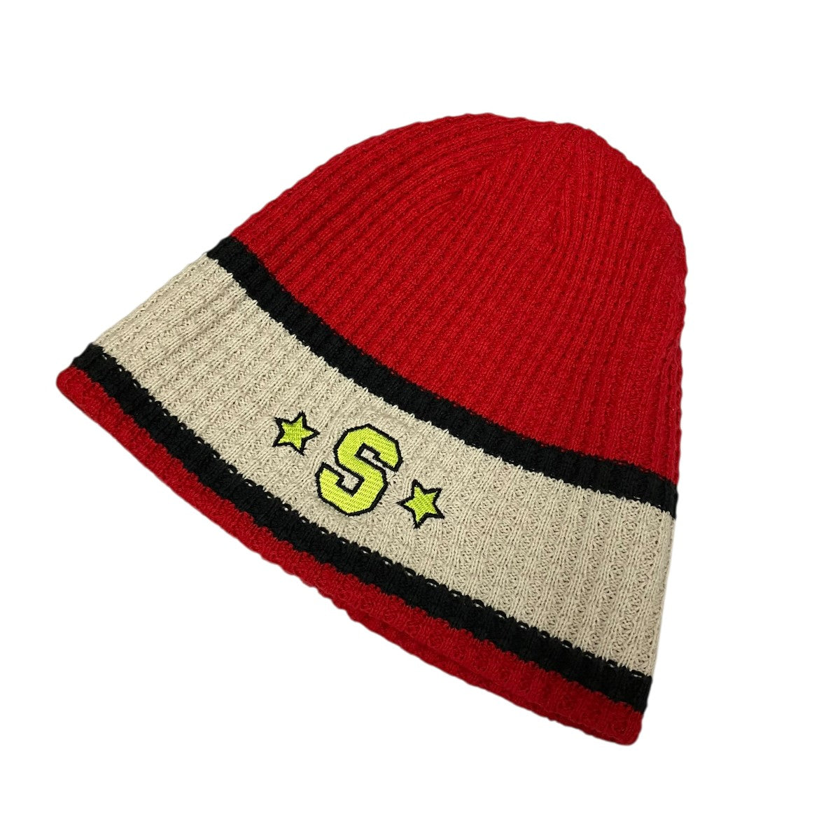 STUSSY マルチカラーニット帽 フリーサイズ Hat Fashion 【公式通販】
