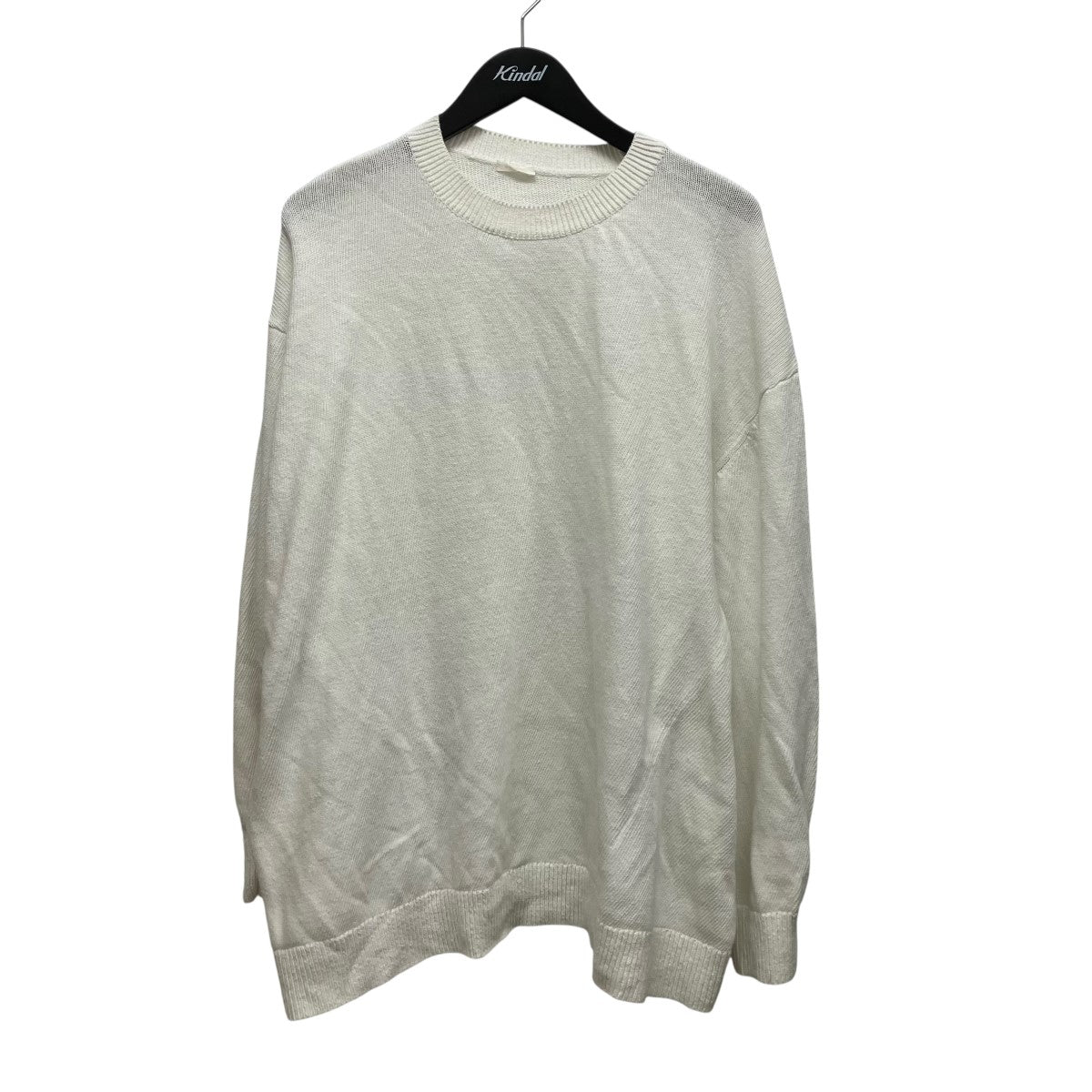 【25SS】comoli 7G クルーネックニット サイズ 1 ホワイト COMOLI 7G クルーネックニット | 大阪心斎橋のメンズ洋服のセレクト