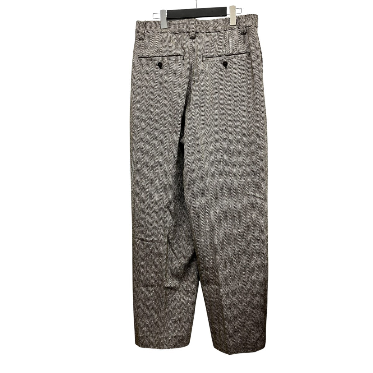 24AW紙袋 RUSSO PANTS (DONEGAL TWEED)ツイードスラックス0124205008018