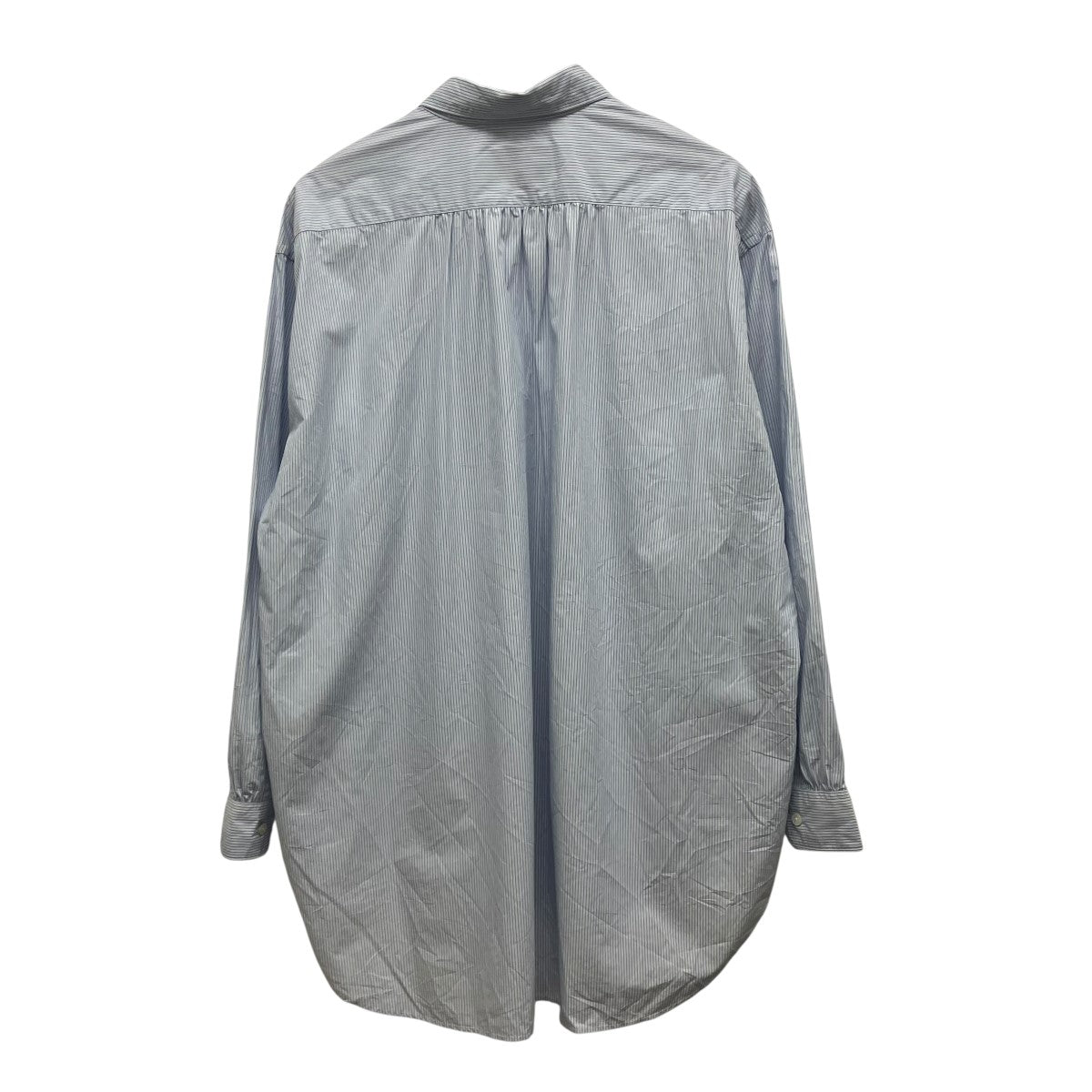 コットンブロード ボタンダウン ロングシャツ63-01-61-01001