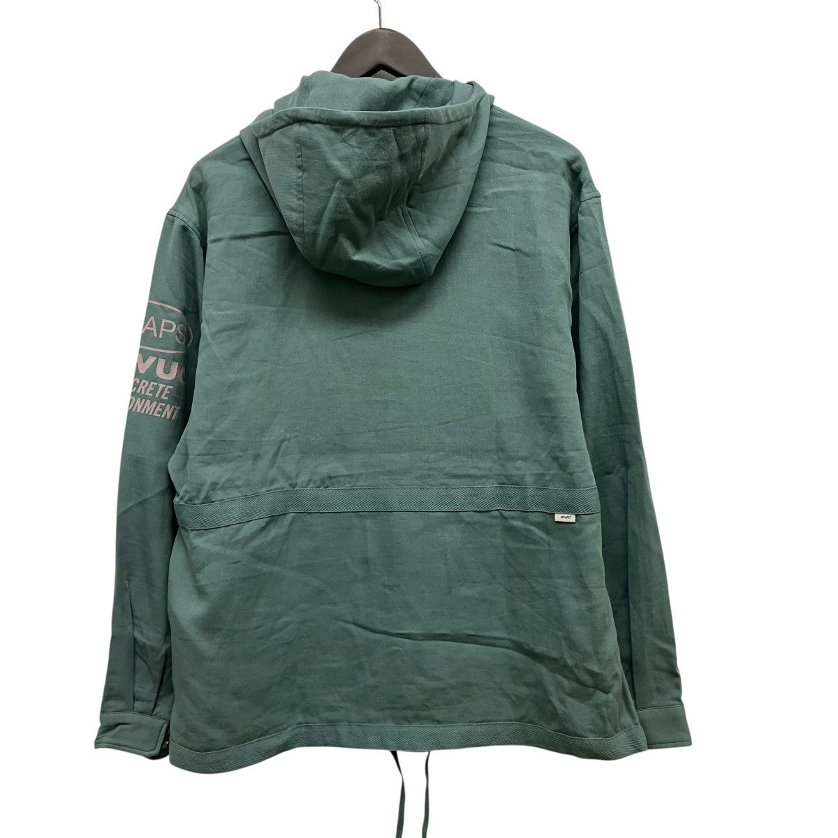 26SSCHAMBER LS COTTON. TWILLプルオーバーフーデットシャツ261CWDT-SHM04
