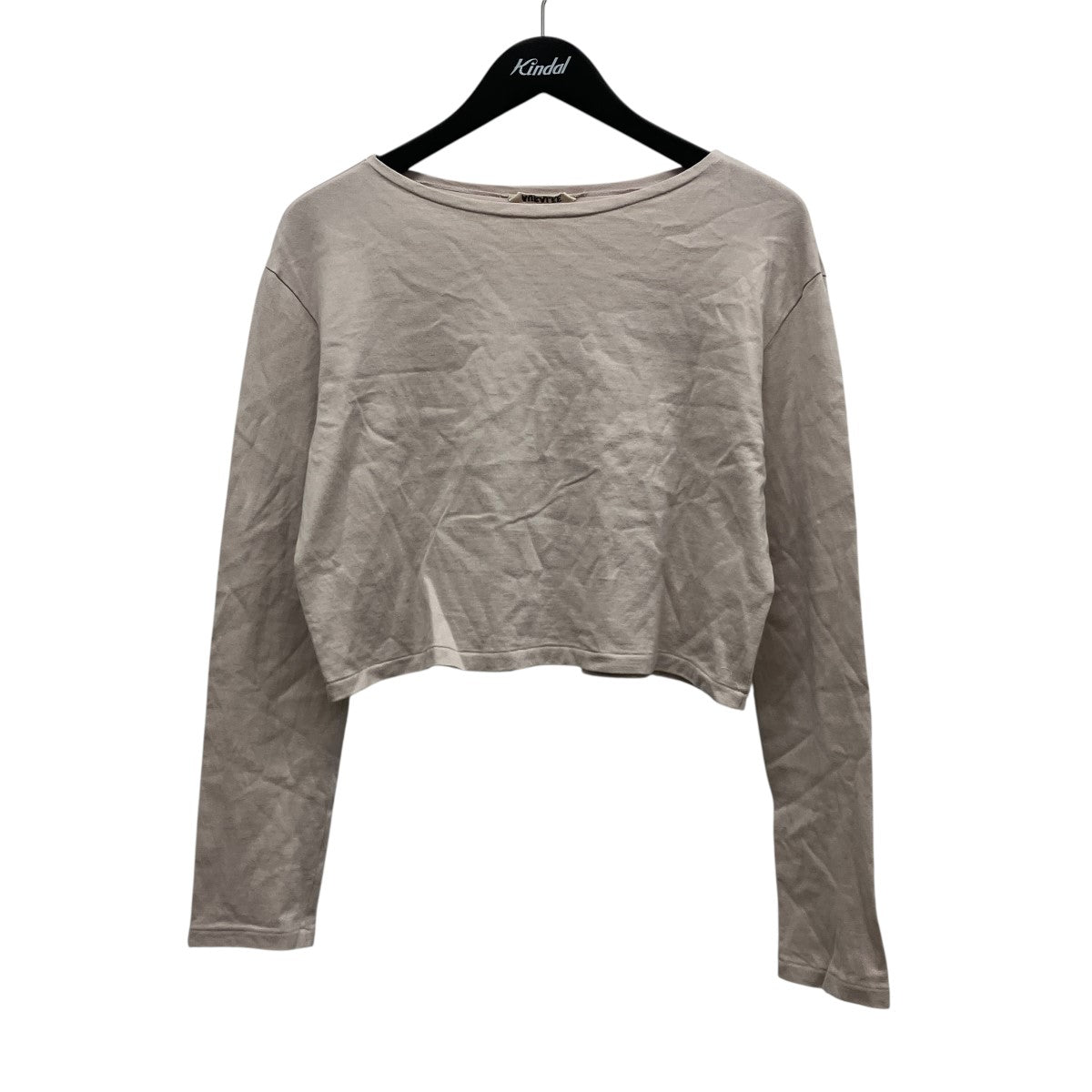 AURALEE PIMA COTTON JERSEY BOAT NECK P O長袖カットソーA25SP01PC 古着・中古-1枚目のアイテム画像