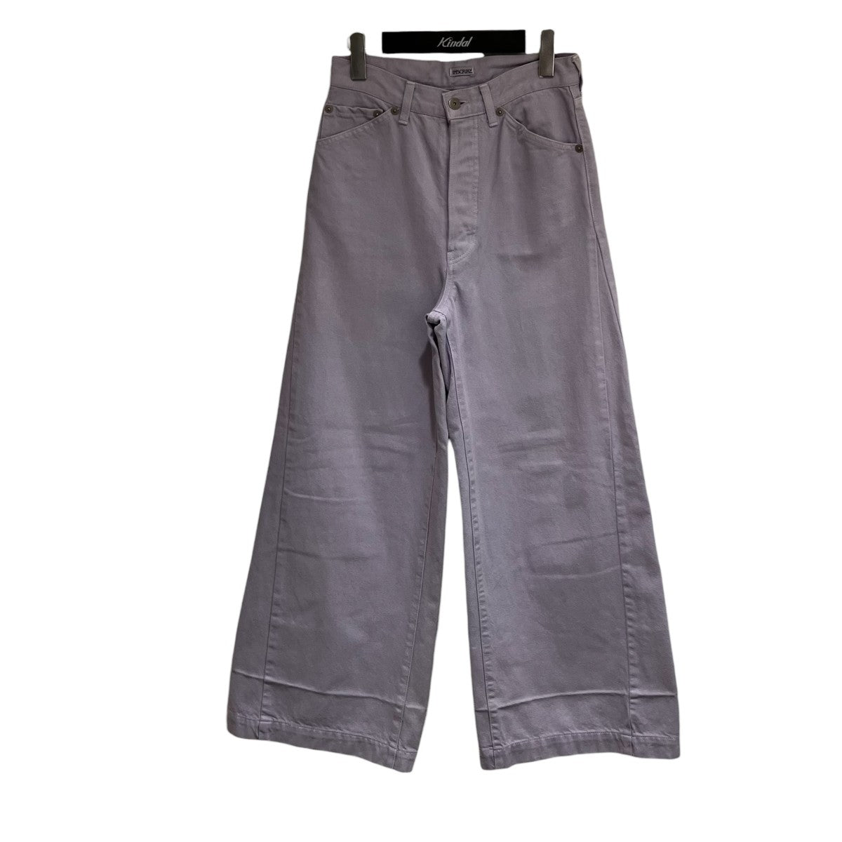 INSCRIRE（アンスクリアー）ドローストリングデニムパンツ INSCRIRE(アンスクリア) ワイドデニムパンツ120SS-PT64B 120SS-PT64B