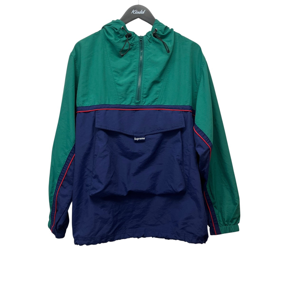 Supreme(シュプリーム) 18SSSplit Anorakアノラックパーカー グリーン