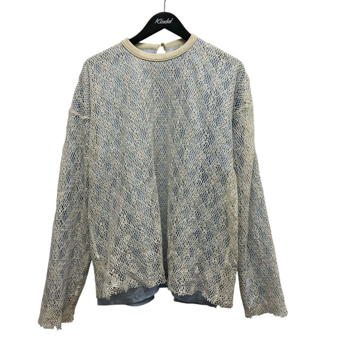 SPIDERWEB REVERSIBLE TOPリバーシブルレイヤードメッシュブラウスMLS26217