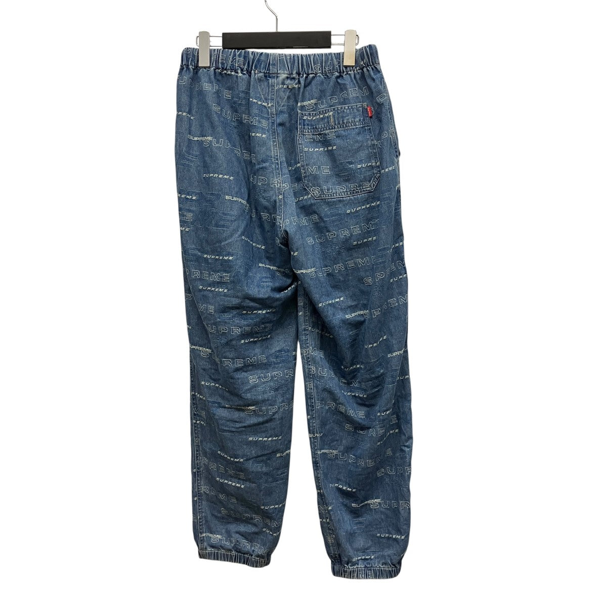 19AWDimensions Logo Denim Skate総柄イージーパンツ