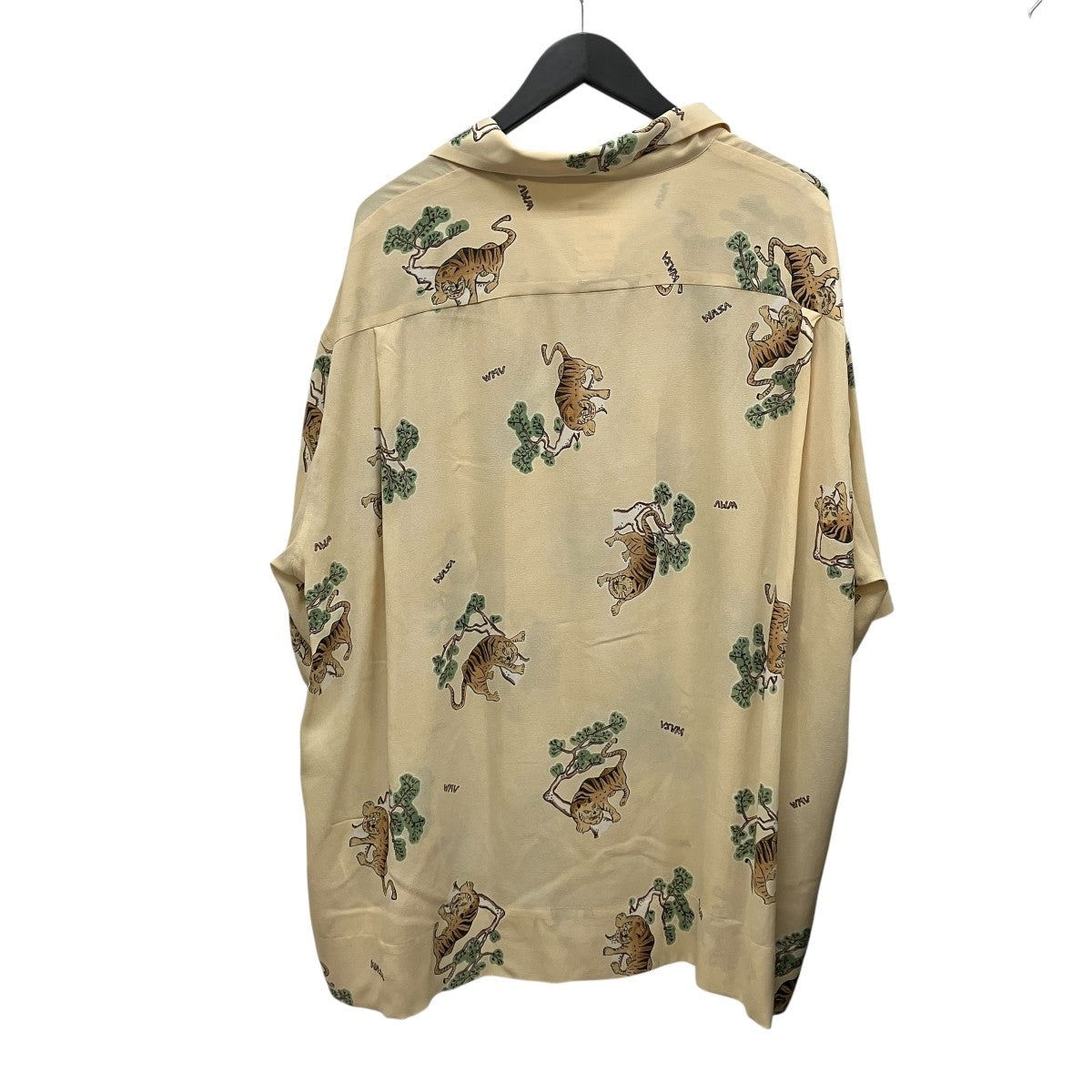 24SSCOPA SHIRT S/S TO総柄半袖シルクシャツ0124105011003