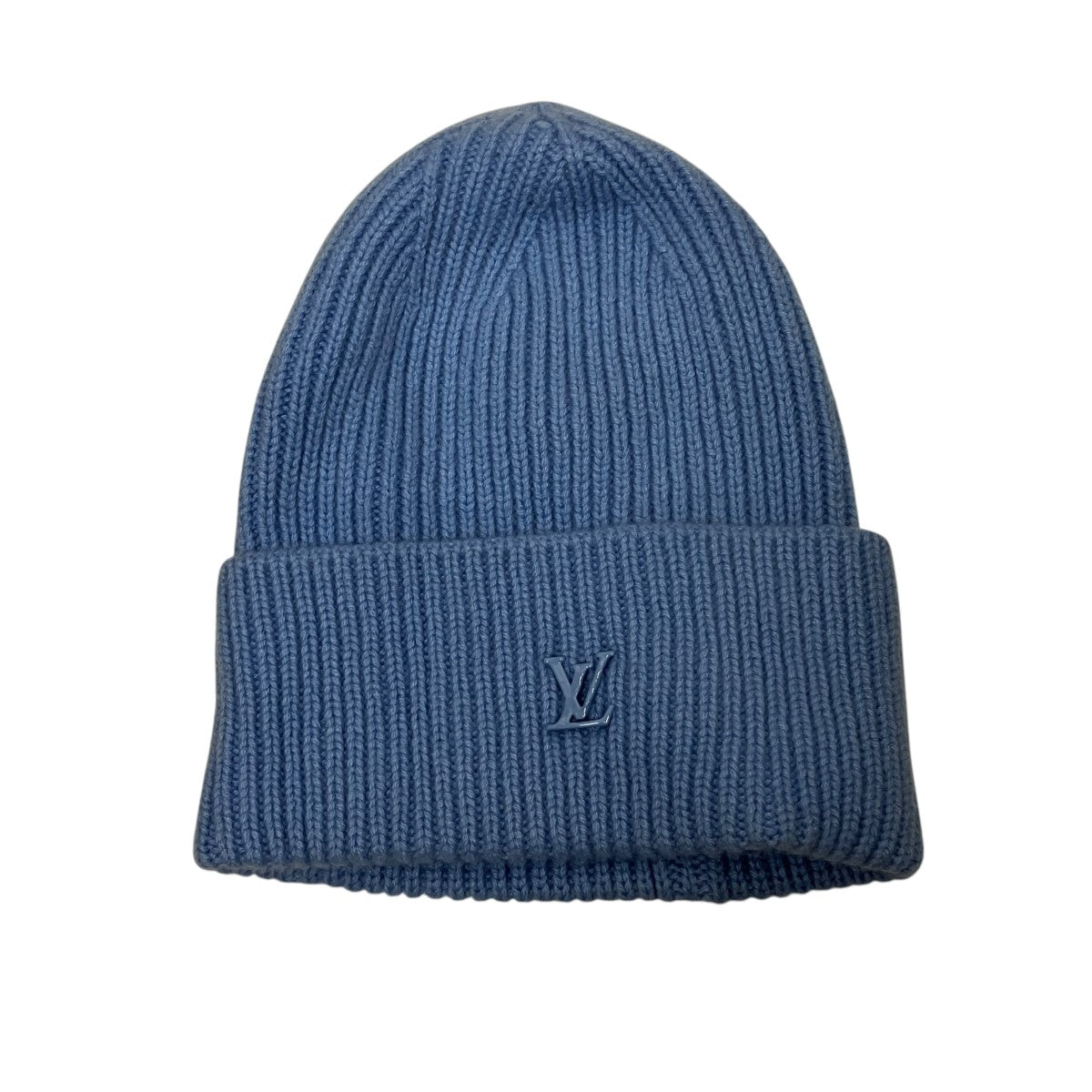 Yamatoルイヴィトン　新作　ニットキャップ　m77956 ブルーシエル LOUIS VUITTON(ルイヴィトン) LVロゴカシミヤニット帽M77956 M77956
