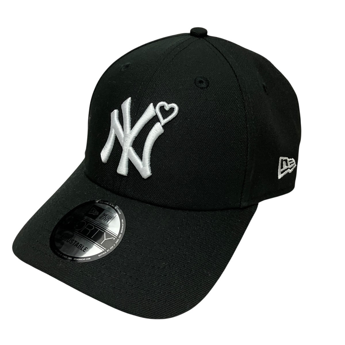 希少☆NEW ERA/ANNA SUI コラボ ベースボールキャップ 黒 New Era×BASICKS BASICKS x Newera Yankees Capベースボールキャップ