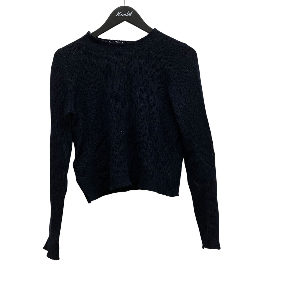 PRADA(プラダ) クロップドカシミヤニットP24C2S P24C2S ネイビー