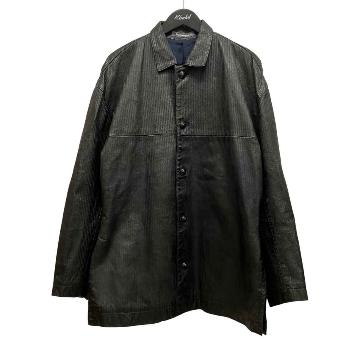 ISSEY MIYAKE MEN(イッセイミヤケ) 80s 筆タグレザージャケット