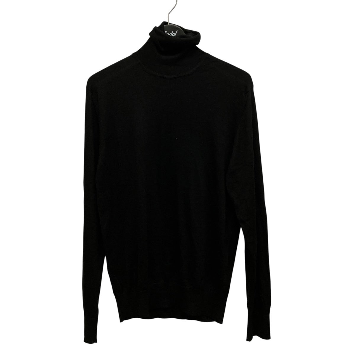 LANVIN(ランバン) タートルネックシルクニット ブラック サイズ L