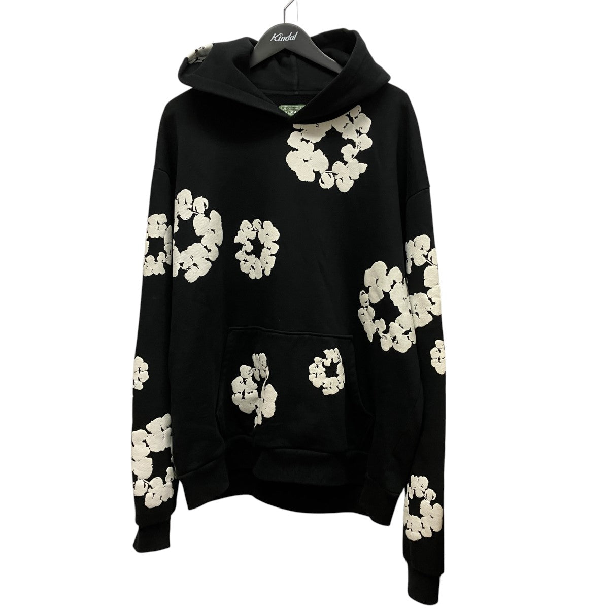 Cotton Wreath総柄フーデッドパーカーRH206777216