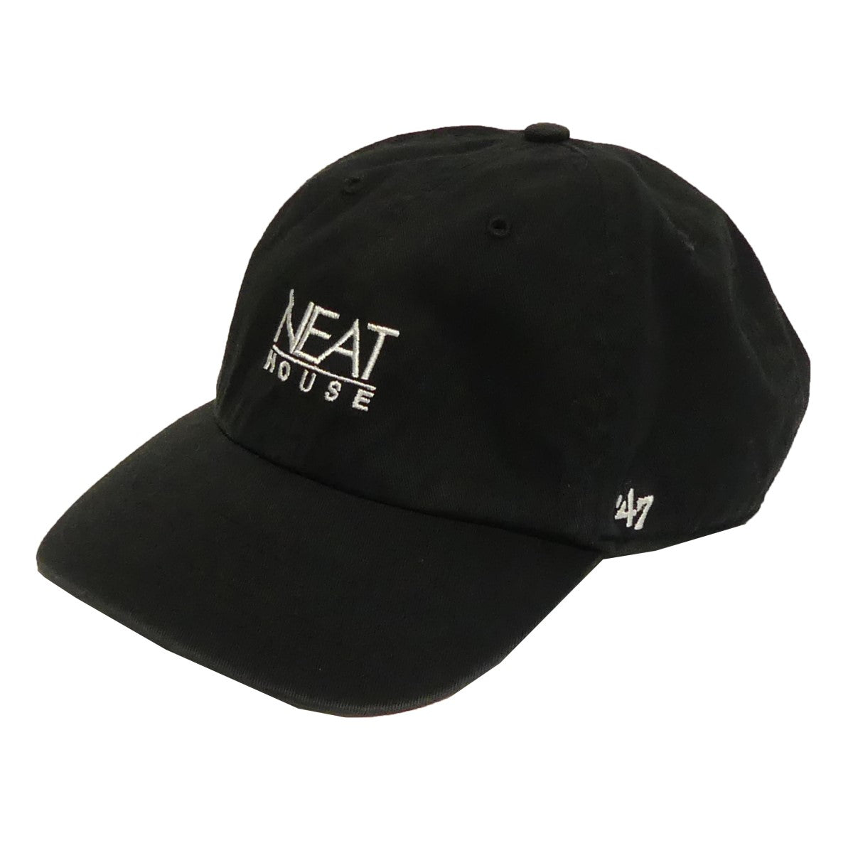 NEAT(ニート) NEAT HOUSE ロゴ コットン キャップ 47 Brand 103020-003 ブラック サイズ  14｜【公式】カインドオルオンライン ブランド古着・中古通販【kindal】
