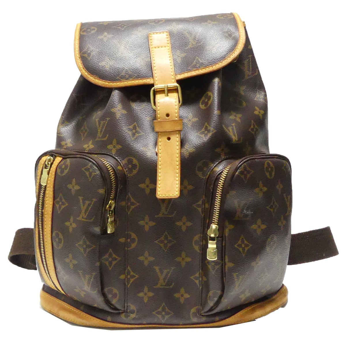 LOUIS VUITTON(ルイヴィトン) モノグラム サック ア ド ボスフォール リュックサック M40107 ブラウン サイズ  13｜【公式】カインドオルオンライン ブランド古着・中古通販【kindal】