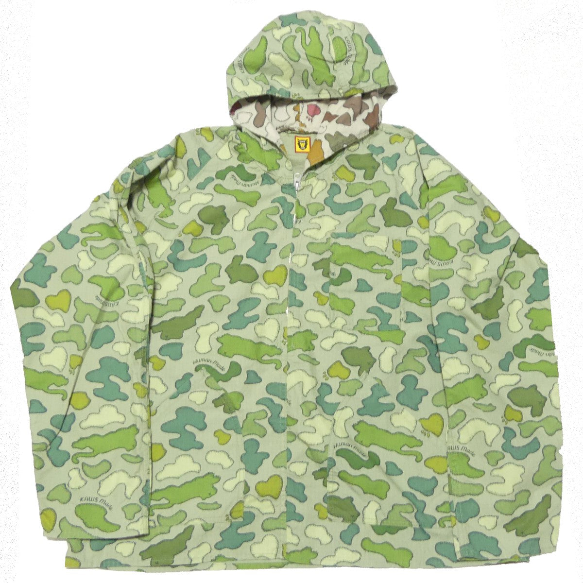 HUMAN MADE × KAWS 24SS KAWS MADE CAMO JACKET XX27JK001 オリーブドラブ サイズ  15｜【公式】カインドオルオンライン ブランド古着・中古通販【kindal】