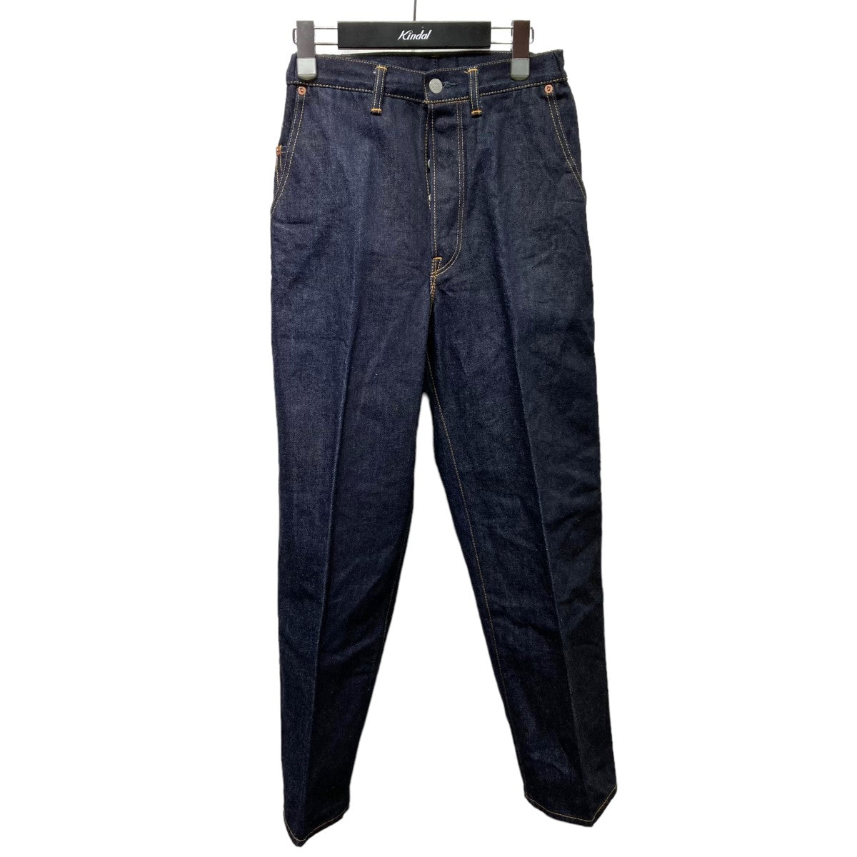 Text(テクスト) Straight Fit Creased Jeans One Wash T20A-17PT02C インディゴ サイズ  14｜【公式】カインドオルオンライン ブランド古着・中古通販【kindal】