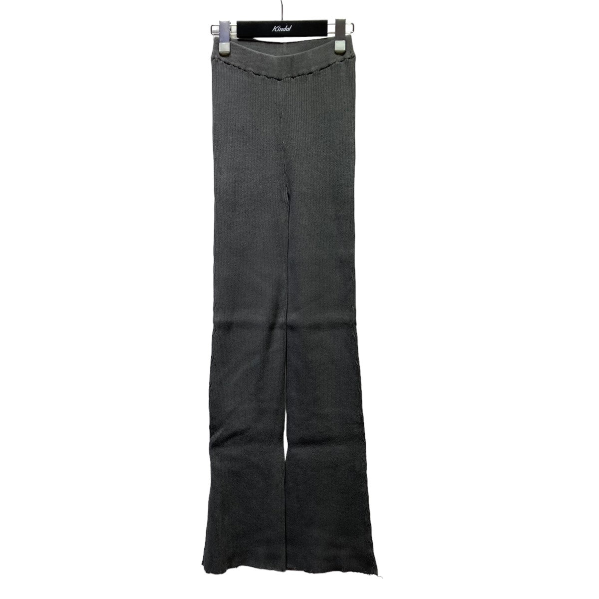 PERVERZE(パーバーズ) Cotton Rib Line Pants リブパンツ グレー サイズ 13｜【公式】カインドオルオンライン  ブランド古着・中古通販【kindal】