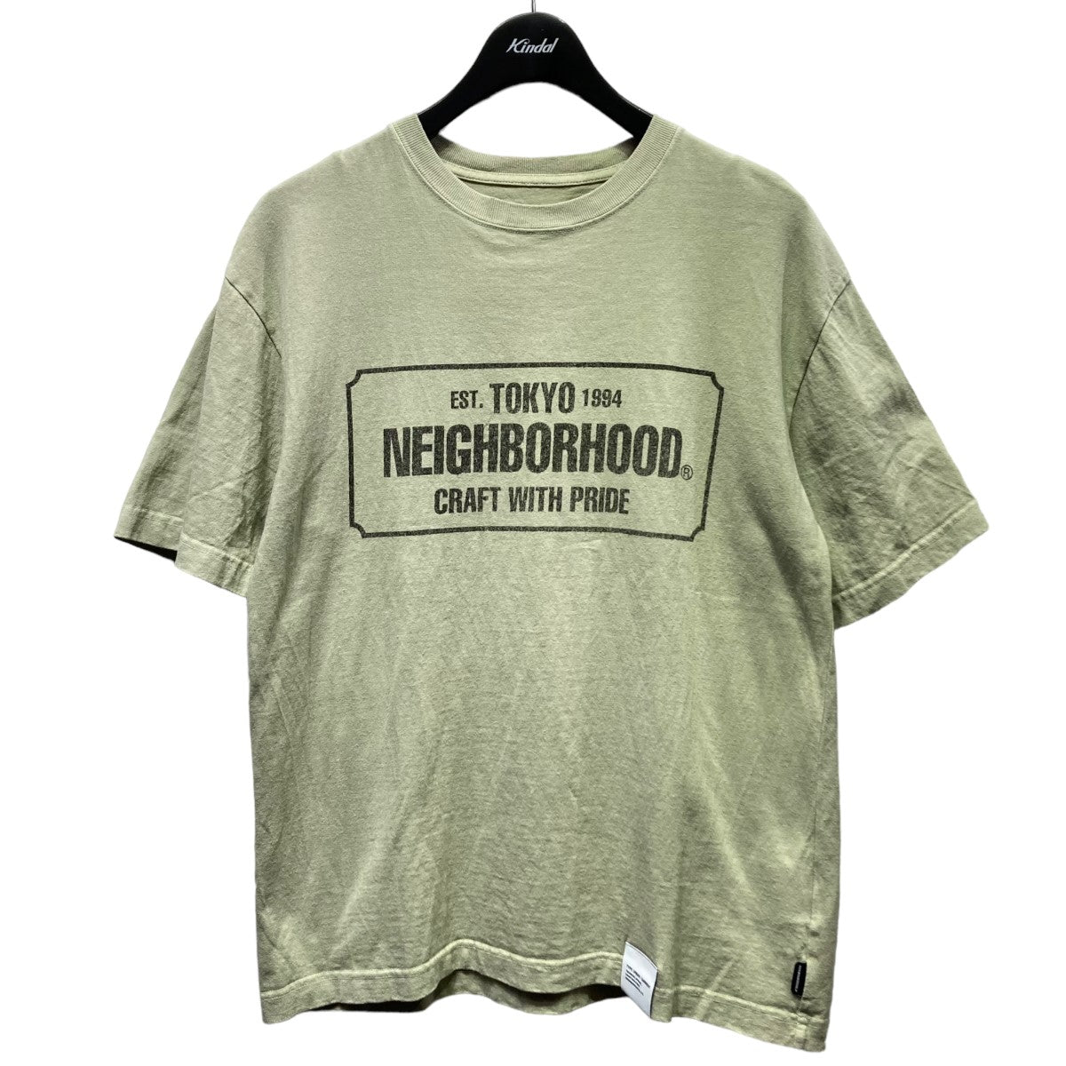 NEIGHBOR HOOD(ネイバーフッド) プリントTシャツ ベージュ サイズ S｜【公式】カインドオルオンライン  ブランド古着・中古通販【kindal】