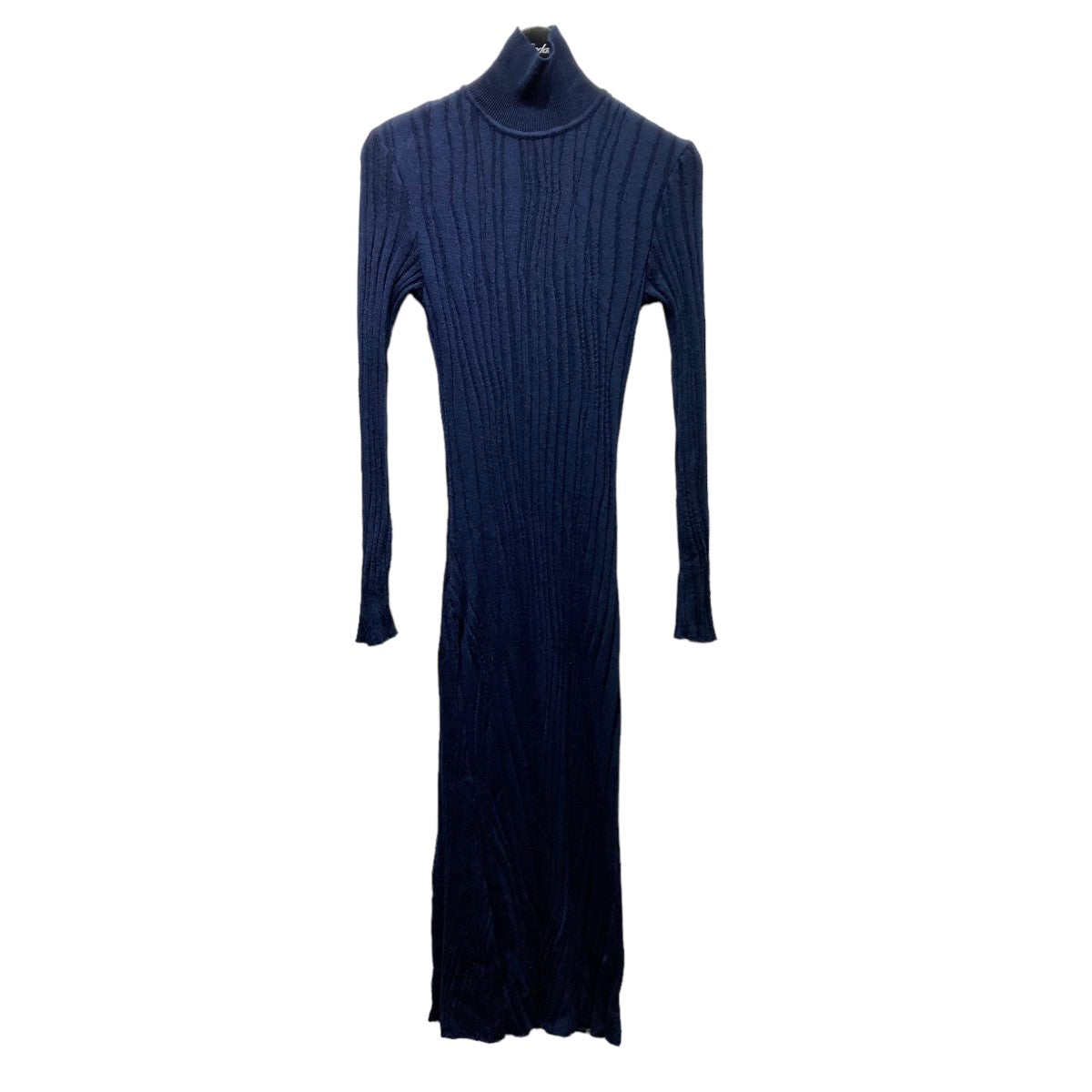 mame kurogouchi(マメ クロゴウチ) 21AW Winding Ribbed Knitted Dress ...