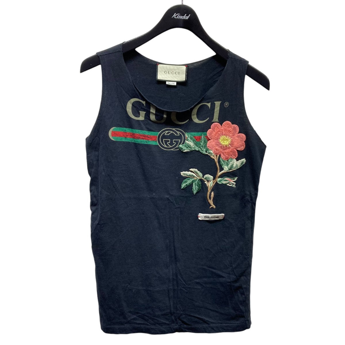 GUCCI(グッチ) ノースリーブTシャツ492301 X9H28 492301 X9H28 ブラック サイズ 1｜【公式】カインドオルオンライン  ブランド古着・中古通販【kindal】