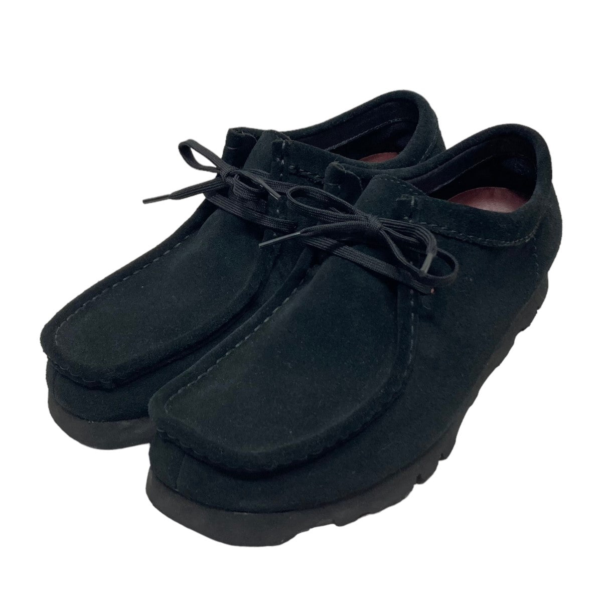 Clarks(クラークス) Wallabee ワラビーブーツ 21621 21621 ブラック ...