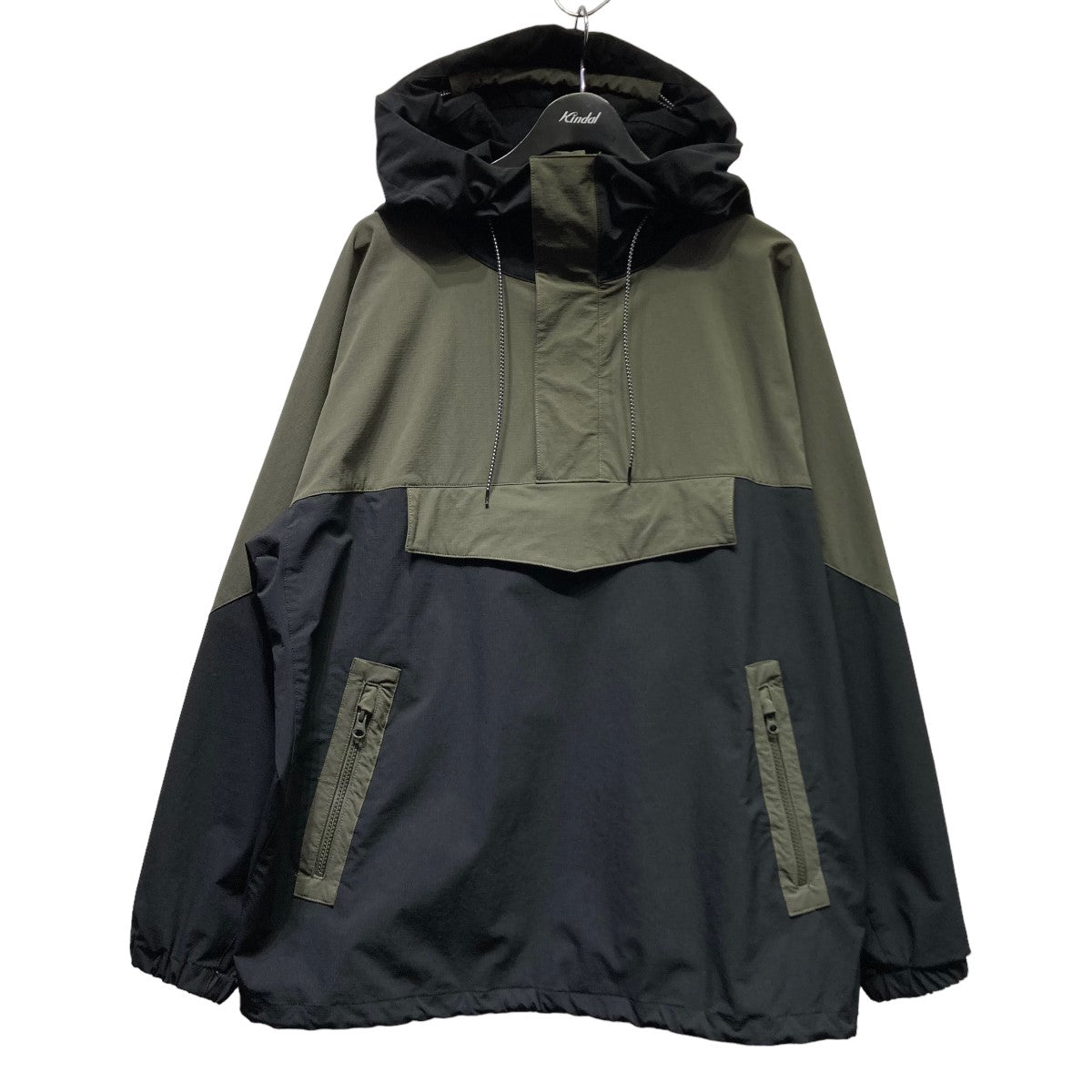 Acy(エーシー) 23AW NYLON ANORAK アノラックパーカー ACY-23AW-002 ACY-23AW-002 オリーブ×ブラック  サイズ 14｜【公式】カインドオルオンライン ブランド古着・中古通販【kindal】