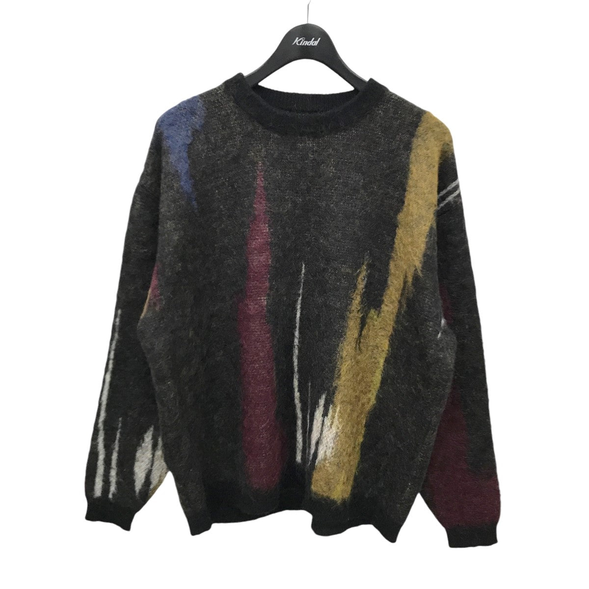 YOKE(ヨーク) 22AW STILL JACQUARD CREWNECK ニット YK22AW0415S YK22AW0415S  ブラック×マルチカラー サイズ 2｜【公式】カインドオルオンライン ブランド古着・中古通販【kindal】