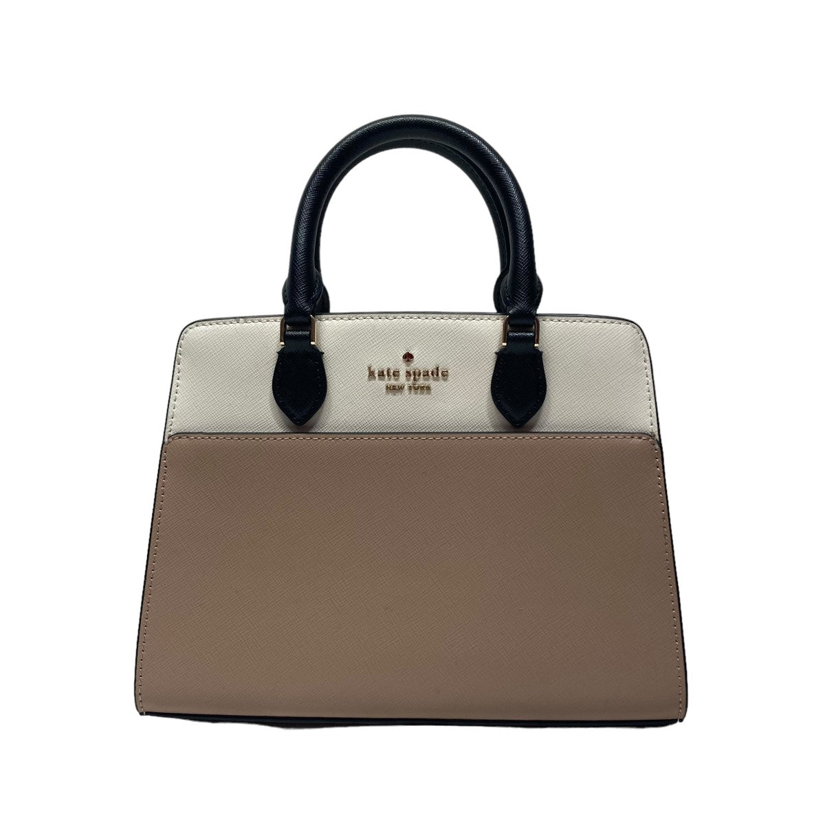 Kate Spade(ケイトスペード) マディソン カラーブロック スモール サッチェルKC620 KC620  ベージュ×ホワイト｜【公式】カインドオルオンライン ブランド古着・中古通販【kindal】