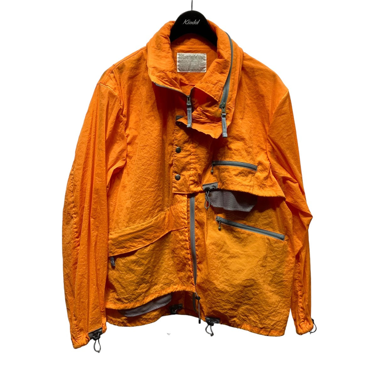 kolor(カラー) ウルトラライトペーパー BLOUSON 23SS23SCM-G03103 23SCM-G03103 オレンジ サイズ  16｜【公式】カインドオルオンライン ブランド古着・中古通販【kindal】