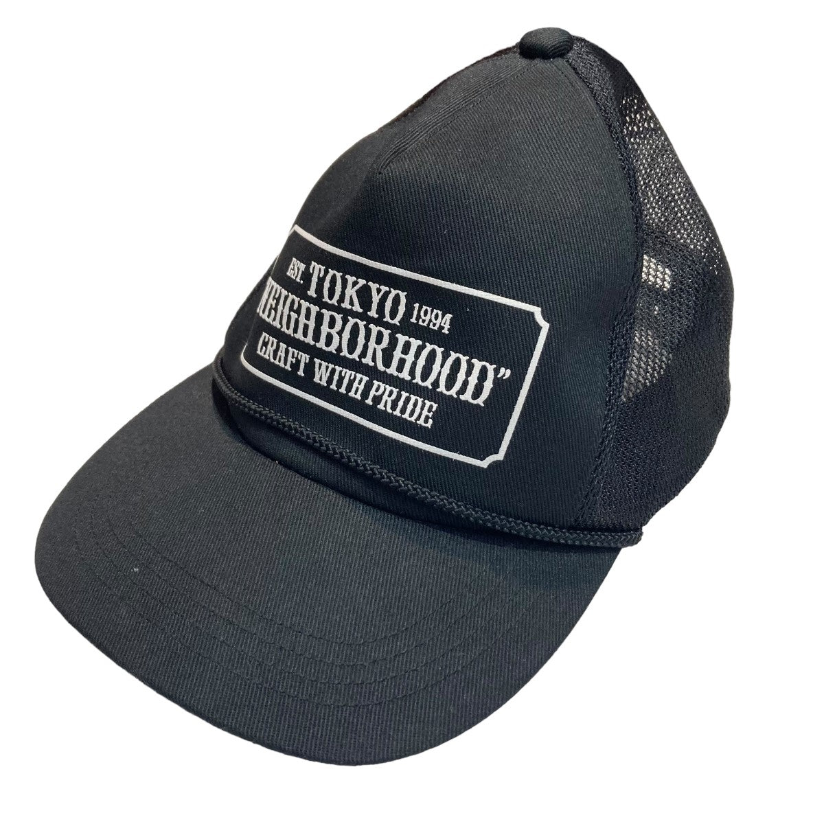 NEIGHBORHOOD(ネイバーフッド) WP TRUCKER LOGO CAPメッシュキャップ191YGNH-HT05 191YGNH-HT05  ブラック サイズ FREE｜【公式】カインドオルオンライン ブランド古着・中古通販【kindal】