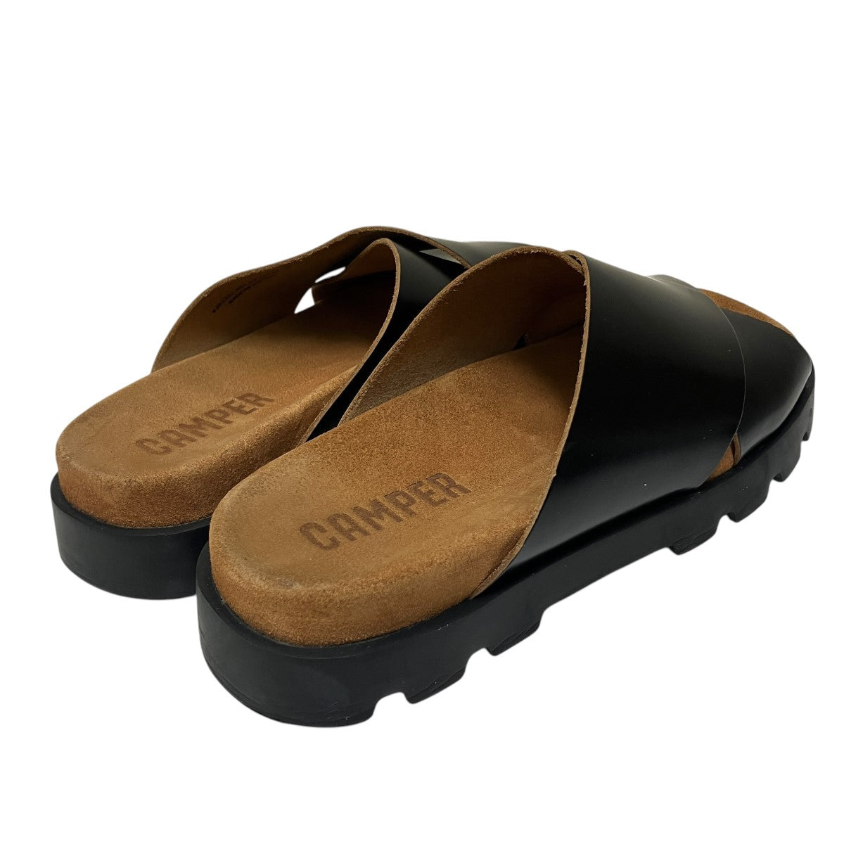 CAMPER BRUTUS SANDALレザースライドサンダルK201321 古着・中古-3枚目のアイテム画像