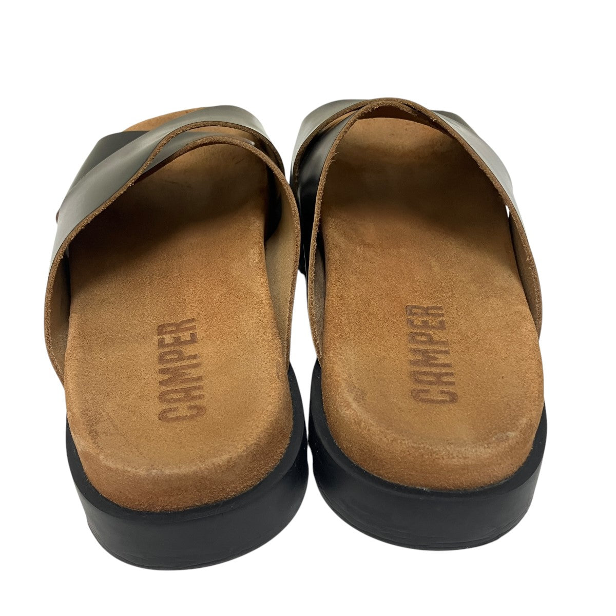 CAMPER BRUTUS SANDALレザースライドサンダルK201321 古着・中古-4枚目のアイテム画像