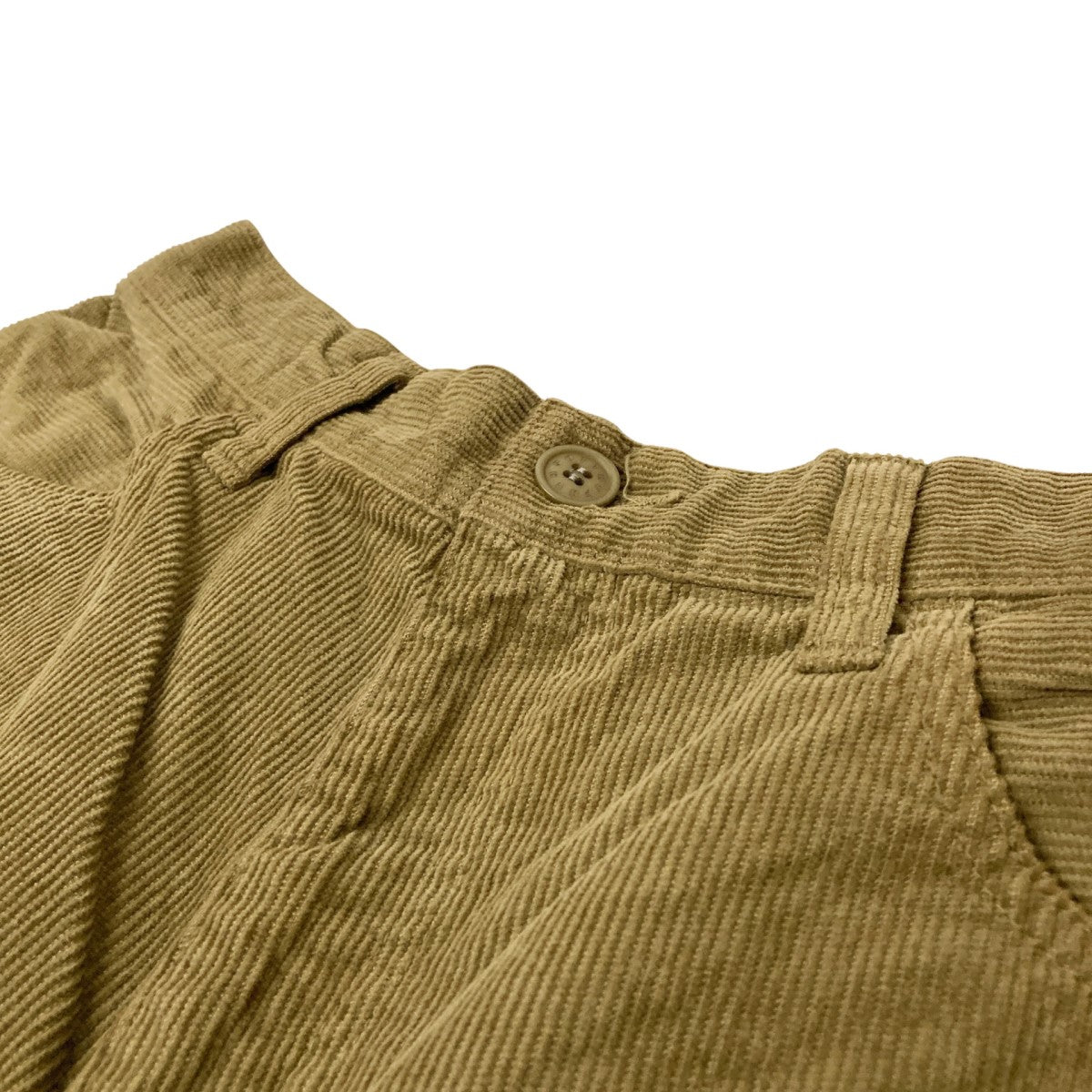 SOFTHYPHEN NATURAL DYED CORDUROYコーデュロイハーフパンツ 古着・中古-3枚目のアイテム画像