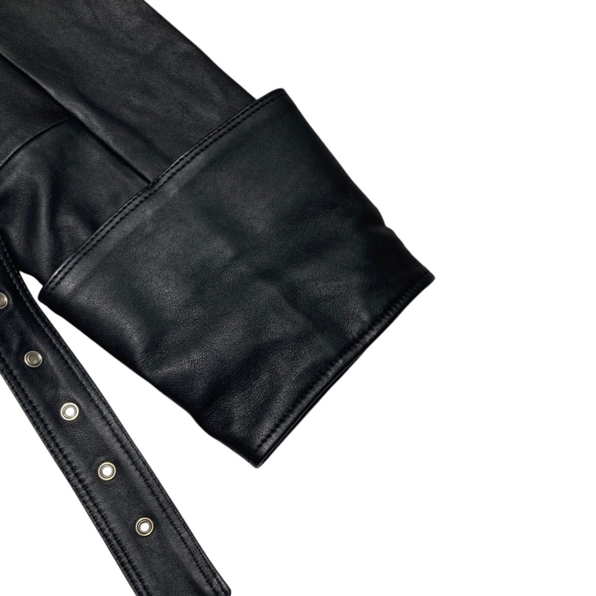 レザークロップドジャケット