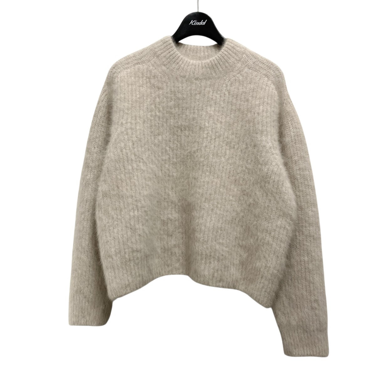 BATONER(バトナー) 21AWBLUE FOX MOCK NECKフォックスファーニットBN