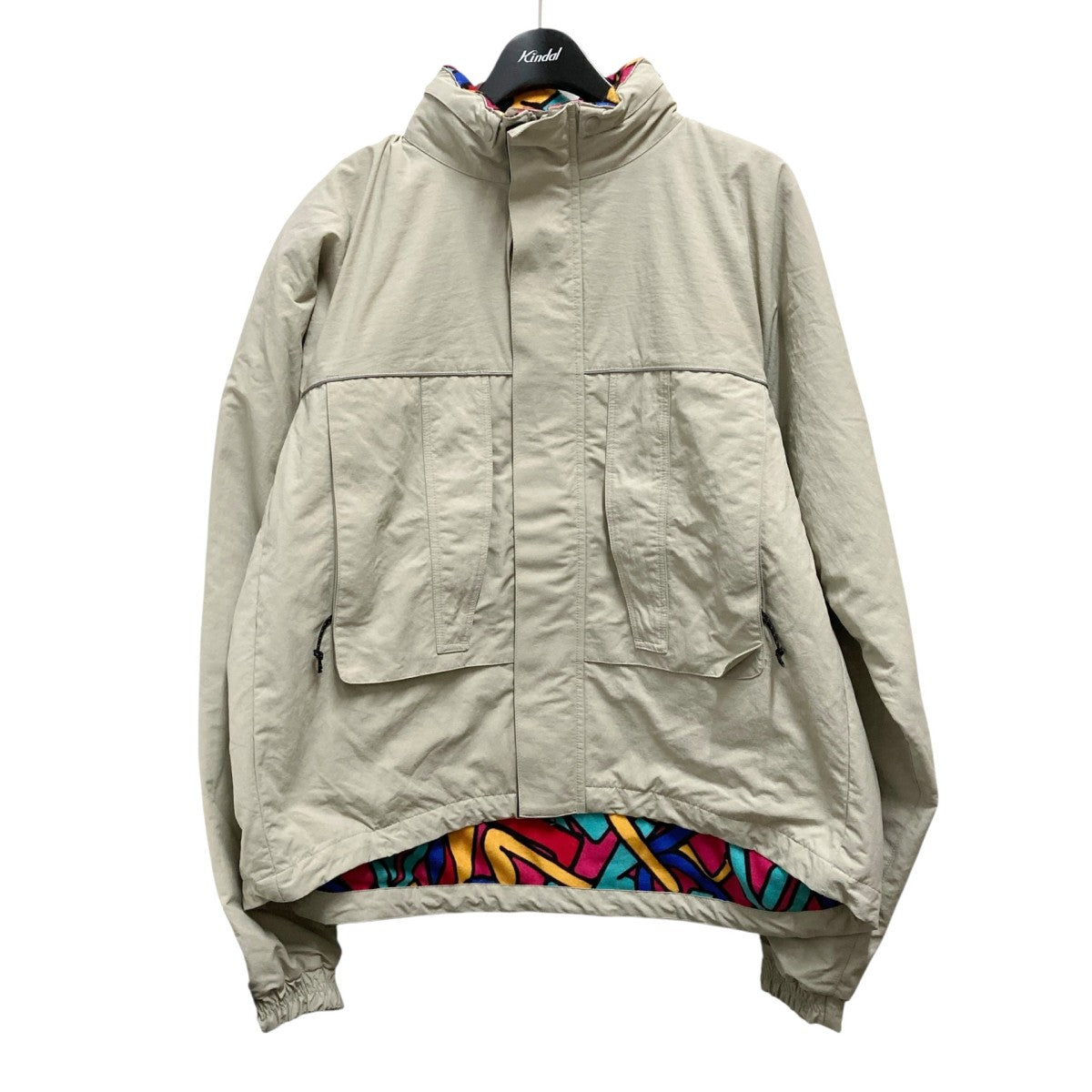 SHINKNOWNSUKE×SQUEEZED DESIGN FLEECE LINED NYLON JACKETナイロン 